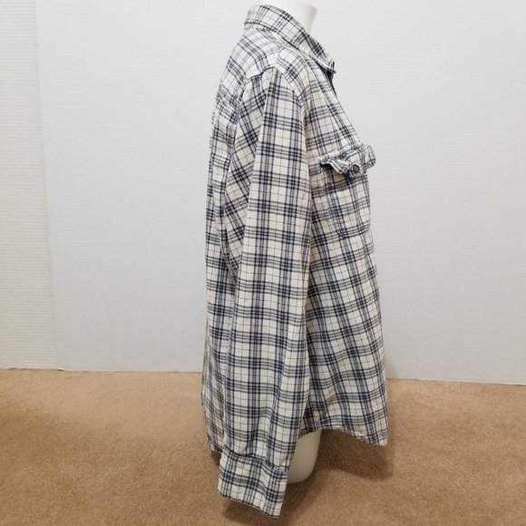 Aeropostale shirt XL long sleeve plaid button up down collared 100% cotton - Picture 4 of 13